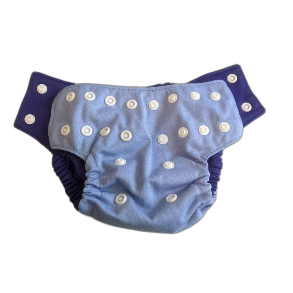 Bella Luna Pocket Cloth Diaper Small Purple No Insert